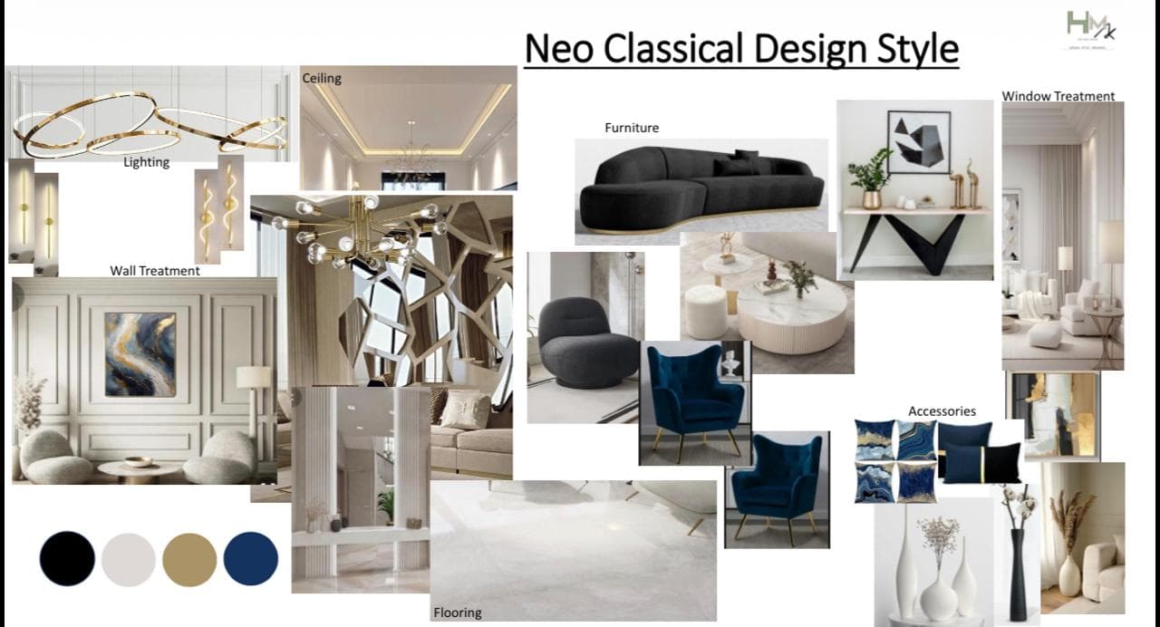 Neo-Classical Fusion mood board